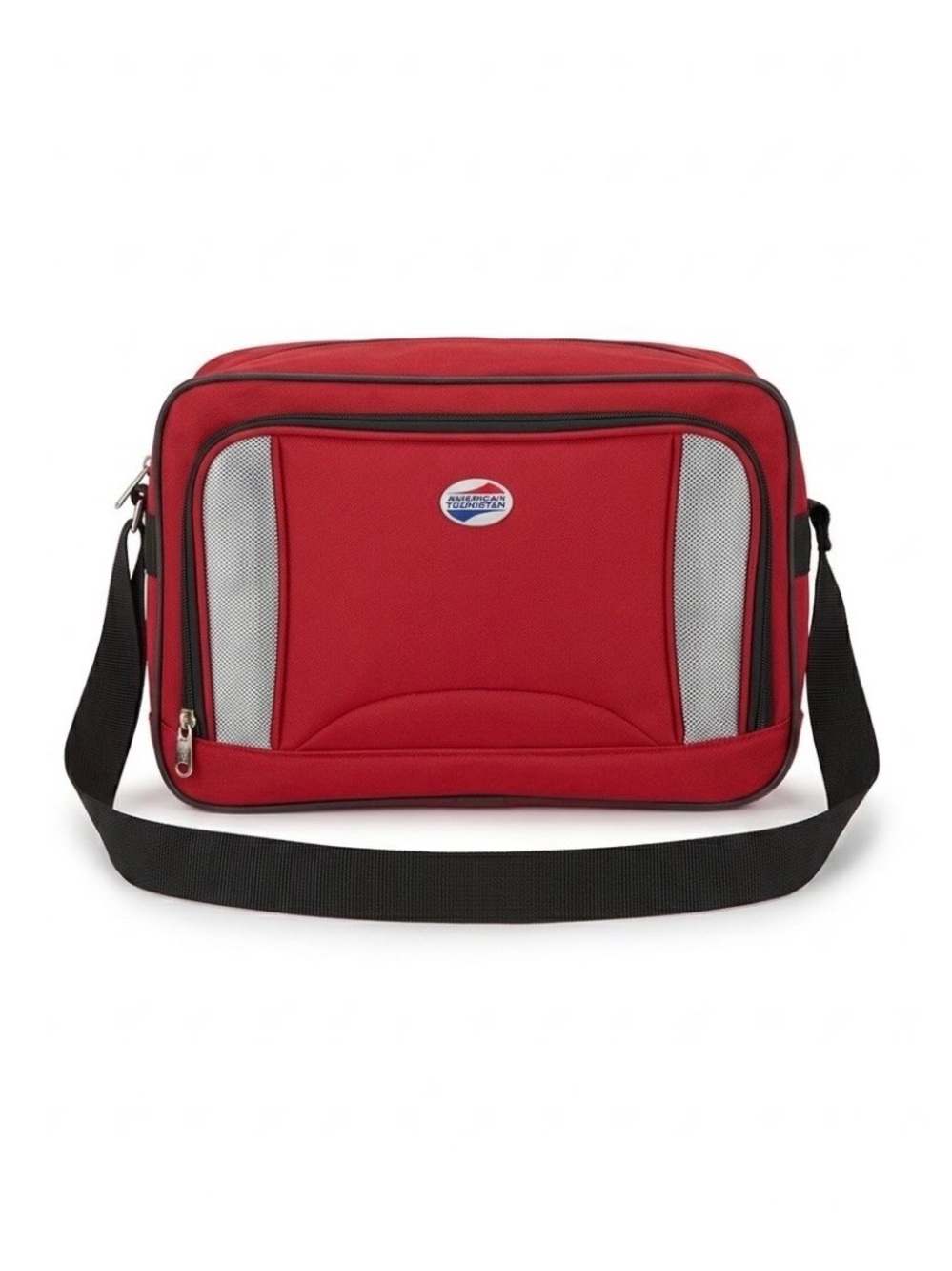 👜American Tourister NWOT Red Crossbody Shoulder Bag with Front Pocket